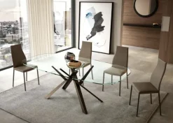 Online Tavolo in vetro sagomato Diago a prezzo scontato Tavoli