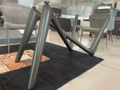 Compar Tavolo in vetro sagomato Tavolo esse a prezzo scontato- Tavoli