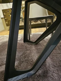 Tavolo in vetro sagomato Papillon a prezzo scontato^Ozzio New