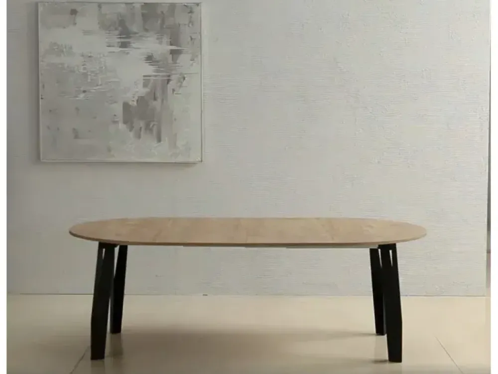 Hot Tavolo Jet in laminato Rotondo allungabile scontato 30% Tavoli