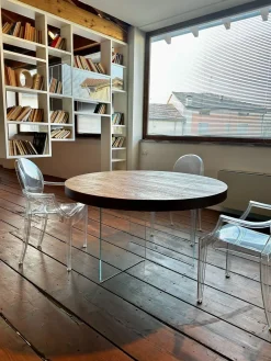 Tavolo Air tondo 140 PREZZI OUTLET -28%^Lago Clearance