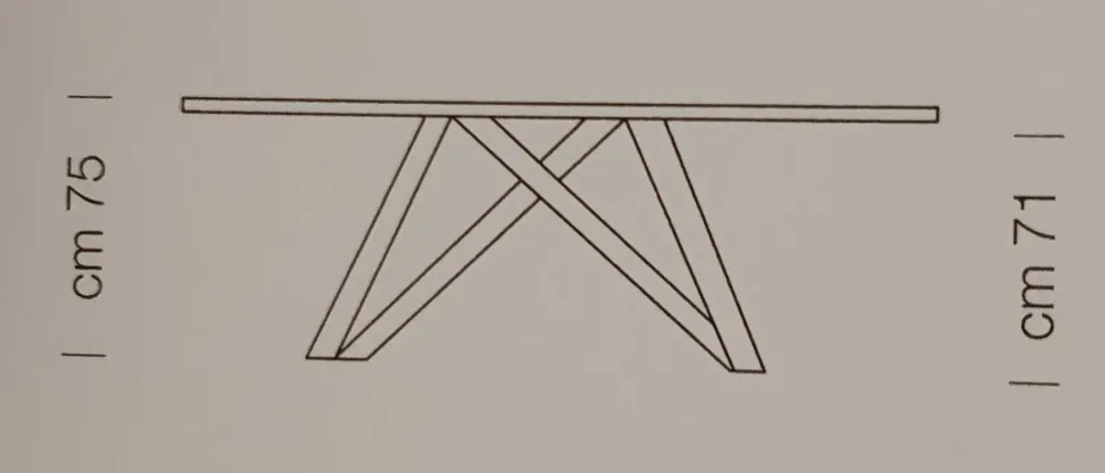 Discount Tavolo Materia in OFFERTA OUTLET -30% Tavoli