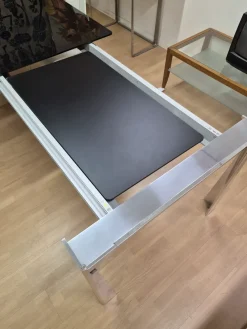 Ciacci Tavolo Miss in vetro Rettangolare allungabile scontato 30%- Tavoli