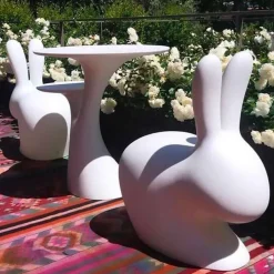 Tavolo modello Tavolo albero del coniglio verde balsamico da giardino a prezzo Outlet^Qeeboo Best