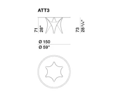 Tavolo Arc PREZZI OUTLET -25%^Molteni & C Hot
