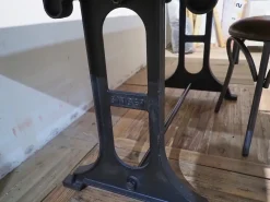 Outlet Etnico Tavolo Tavolo singer ghisa e lagno massello in offerta PREZZI OUTLET- Tavoli