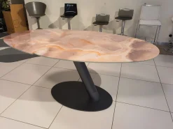 Tavolo ovale allungabile One a prezzo scontato^Ozzio New