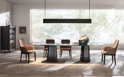 Tavolo ovale in legno Mayfair di in Offerta Outlet Tavoli