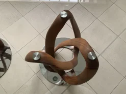 Tavolo ovale in vetro Infinity di in Offerta Outlet^Porada Outlet