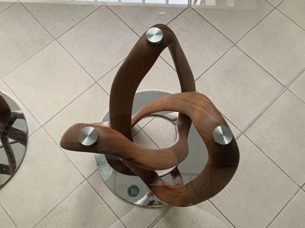 Tavolo ovale in vetro Infinity di in Offerta Outlet^Porada Outlet