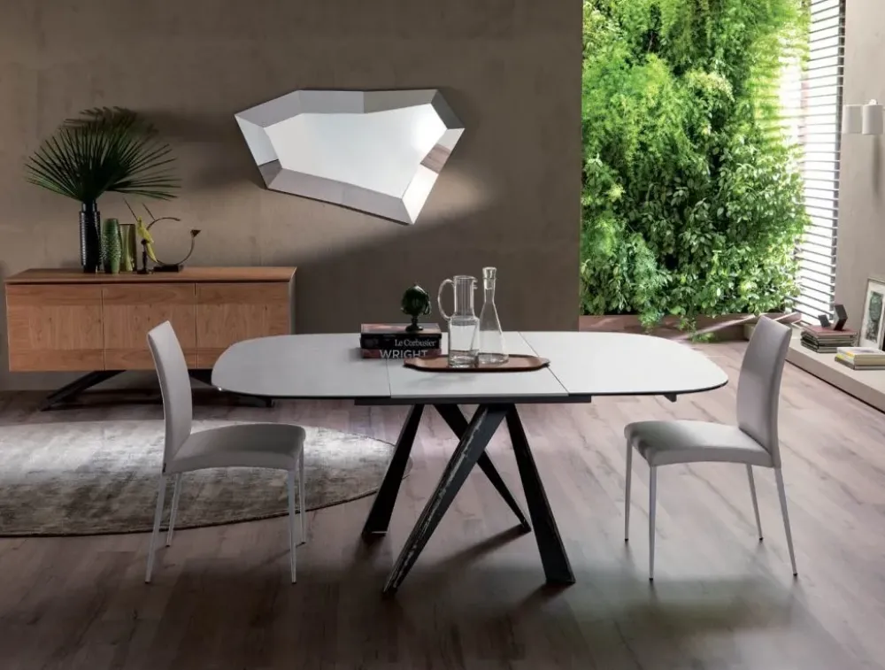 TAVOLO Bombo allungabile SCONTATO a PREZZI OUTLET^Ozzio Outlet