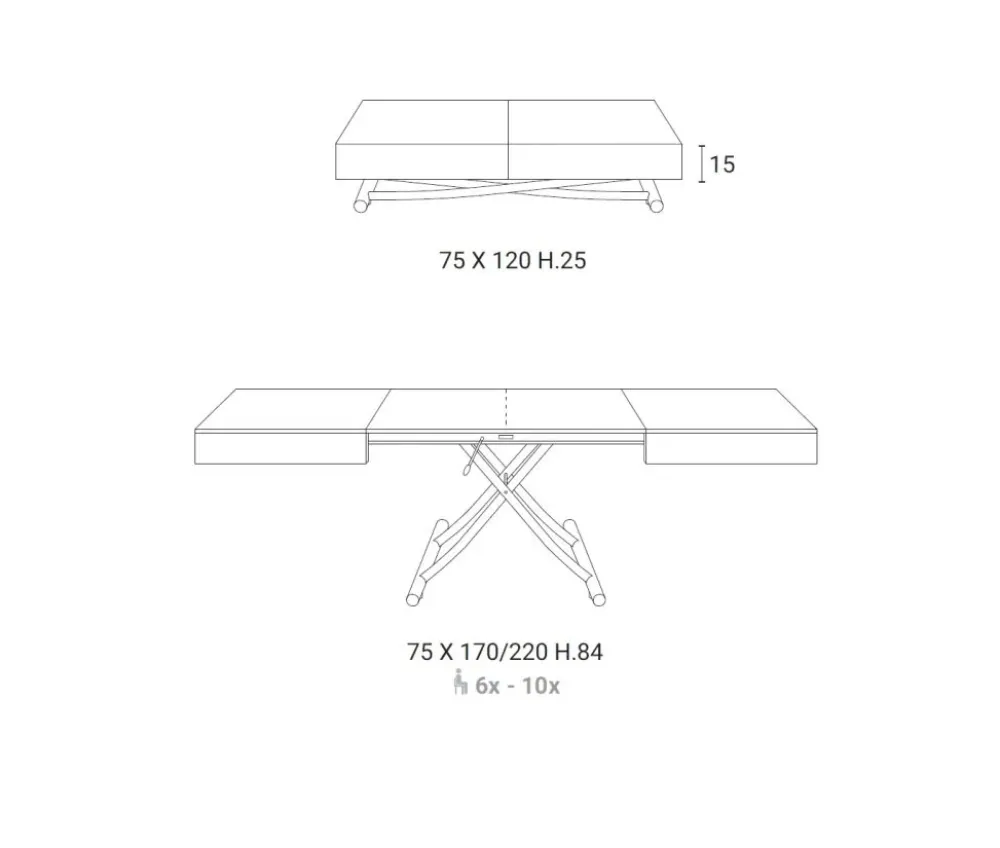 Ozzio TAVOLO Box SCONTATO a PREZZI OUTLET- Tavoli