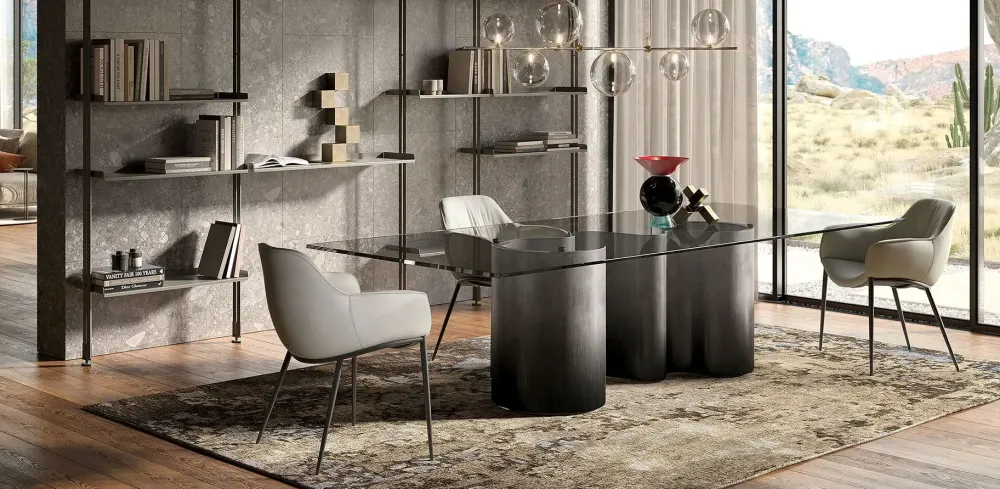 Tavolo Papel glass di : richiedi il prezzo^Cattelan Italia Outlet