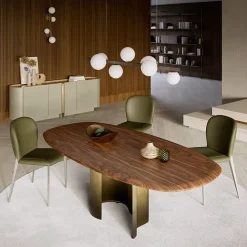 Cattelan Italia Tavolo Papelito wood di : richiedi il prezzo- Tavoli