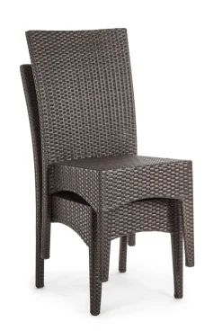 Tavolo per l'esterno Delta 80 cm con 4 poltroncine antalys a marchio a prezzo ribassato Tavoli Da Giardino