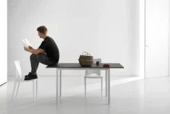 New Tavolo Plutone 110 in laminato Allungabile Tavoli