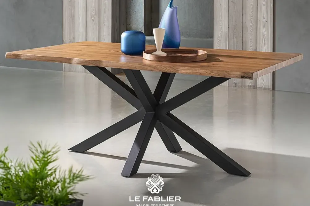 Outlet Tavolo Praga in legno Fisso scontato 30% Tavoli