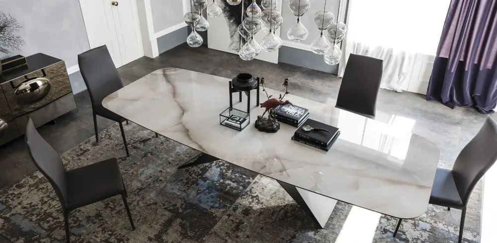 Cattelan Italia Tavolo Premier keramik in OFFERTA OUTLET -30%- Tavoli