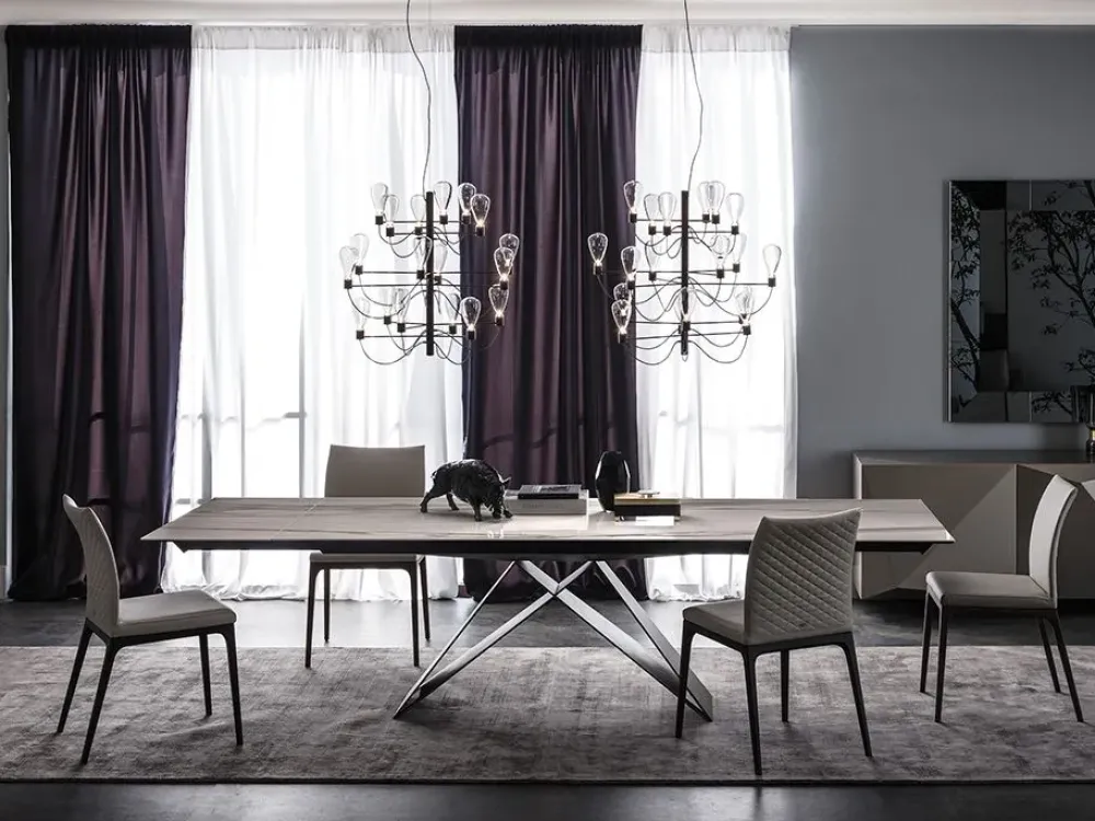 Tavolo Premier keramik drive di scontato del 30%^Cattelan Italia