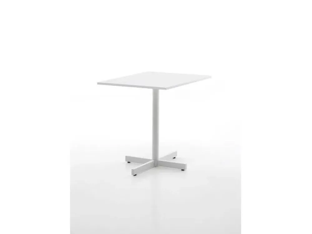 Point House Tavolo quadrato con basamento centrale Bistrot scontato- Tavoli