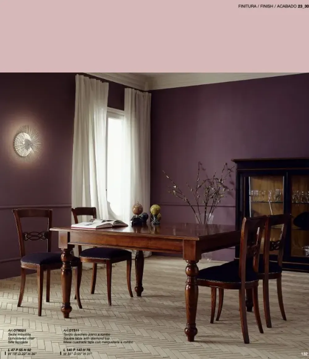 Parlani Tavolo quadrato Ot511 scontato del 60%- Tavoli