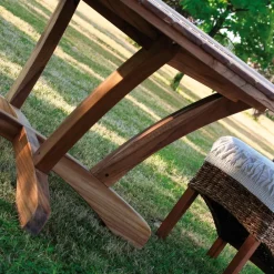 La Seggiola Tavolo Real table in legno Fisso- Tavoli