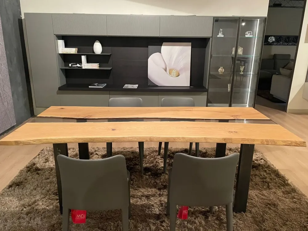 Sale Tavolo Resina le trasparenze in legno Fisso scontato 53% Tavoli