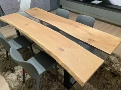 Sale Tavolo Resina le trasparenze in legno Fisso scontato 53% Tavoli