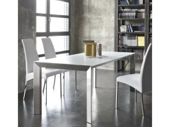 New Tavolo rettangolare a quattro gambe Genio scontato Tavoli