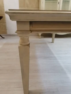 Tavolo rettangolare a quattro gambe Bruscoli scontato^Artigiani Veneti Best