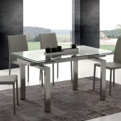 Online Tavolo rettangolare a quattro gambe Manhattan 672 * scontato Tavoli