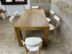 Tavolo rettangolare a quattro gambe Stoccolma 160 scontato^Collezione esclusiva New