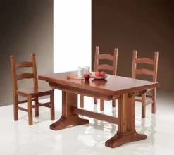 Tavolo rettangolare a quattro gambe Class scontato^Artigianale Clearance