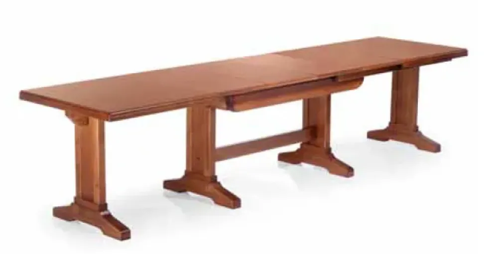 Tavolo rettangolare a quattro gambe Class scontato^Artigianale Clearance