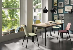 Point House Tavolo rettangolare a quattro gambe Zen scontato- Tavoli