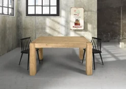 Tavolo rettangolare a quattro gambe Nodato scontato Tavoli