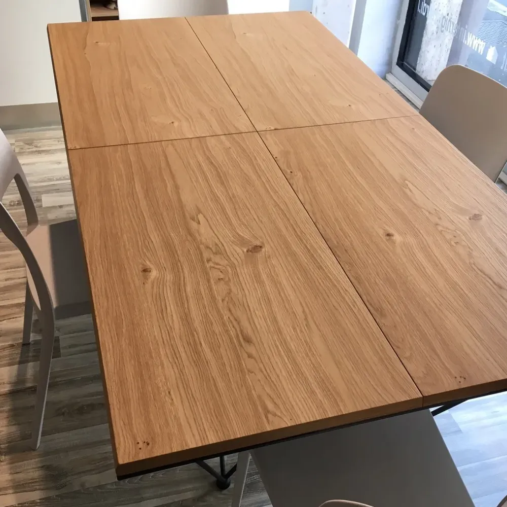 Tavolo rettangolare allungabile e allargabile Fil8 in Rovere^Collezione esclusiva Discount