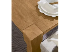 Tavolo rettangolare allungabile Butterfly Fgf a prezzo ribassato^FGF Mobili New