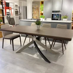 Tavolo rettangolare allungabile Artistico a prezzo ribassato^Bontempi