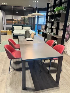 MIDJ Tavolo rettangolare Blade scontato del 40%- Tavoli