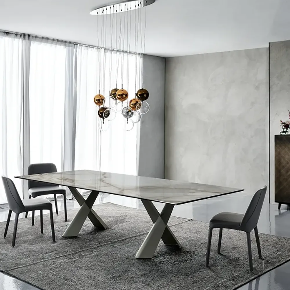 Tavolo rettangolare in Offerta Outlet. Mad Max Keramik.^Cattelan Italia New