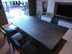 Easyline Tavolo rettangolare con basamento centrale Lungo largo 2021 scontato- Tavoli