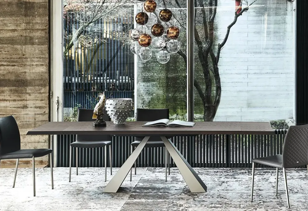 Tavolo rettangolare Eliot wood drive scontato del 40%^Cattelan Italia Discount