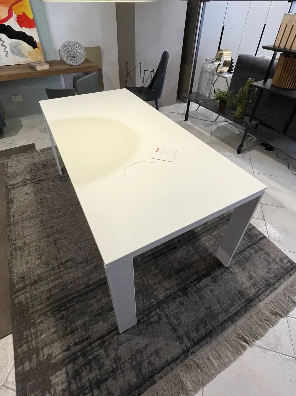 Outlet Tavolo rettangolare Four soft touch scontato del 25% Tavoli