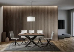 Tavolo rettangolare Ganty 160 scontato del 30% Tavoli