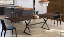 Tavolo rettangolare Hype tavolo allungabile di a prezzo riservato^Fiam Hot