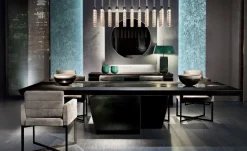 Md work Tavolo rettangolare in altri materiali Table luxury legno cedro del libano di in Offerta Outlet- Tavoli