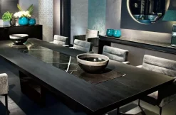 Md work Tavolo rettangolare in altri materiali Table luxury legno cedro del libano di in Offerta Outlet- Tavoli