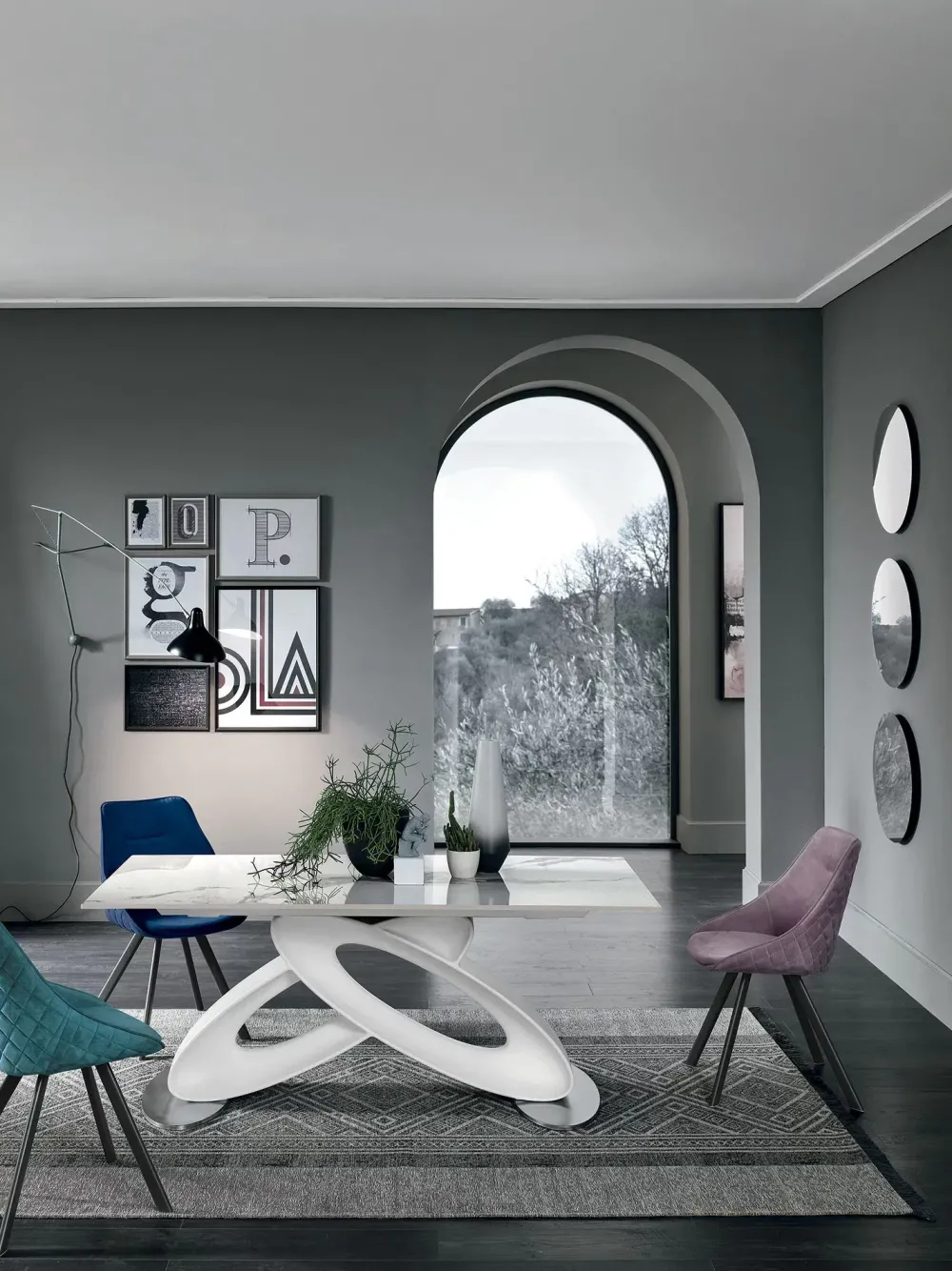 Tavolo rettangolare in altri materiali Eclipse di in Offerta Outlet^Collezione esclusiva Sale