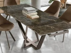 Tavolo rettangolare in ceramica Priamo * di in Offerta Outlet^Target Point Hot